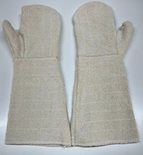 Commercial grade natural fibre Bakers Oven Mitts