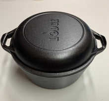 THE FAMOUS LODGE L8DD3 or LCC3 CAST IRON COMBO COOKER/SKILLET SET