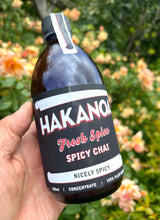 NZ MADE HAKANOA FRESH SPICE "SPICY CHAI" CONCENTRATE 500ML BOTTLE