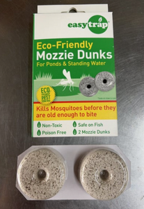 EASY TRAP MOZZIE DUNKS - KILLS MOSQUITO LARVAE